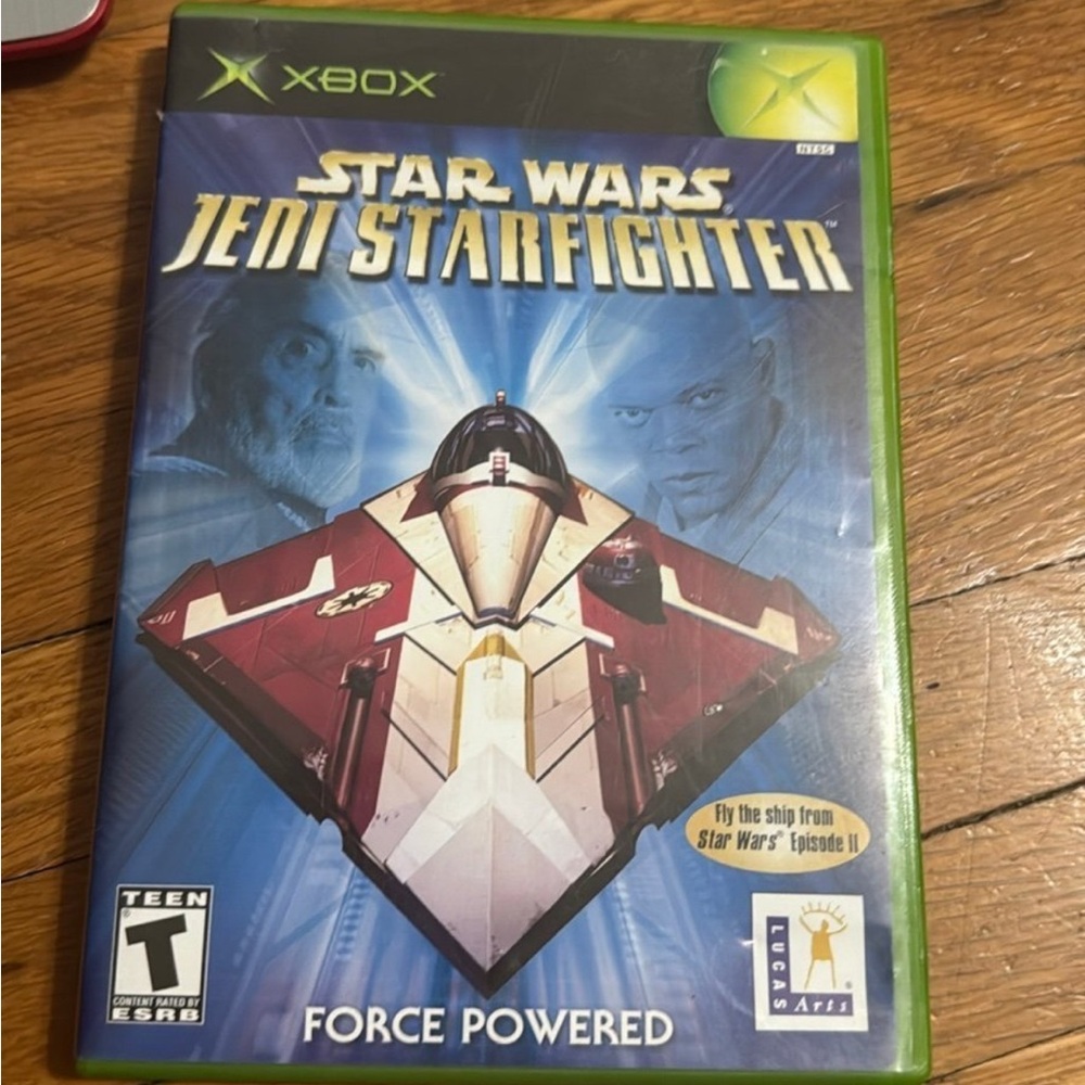 Star Wars Jedi Starfighter Video Game - Green Case